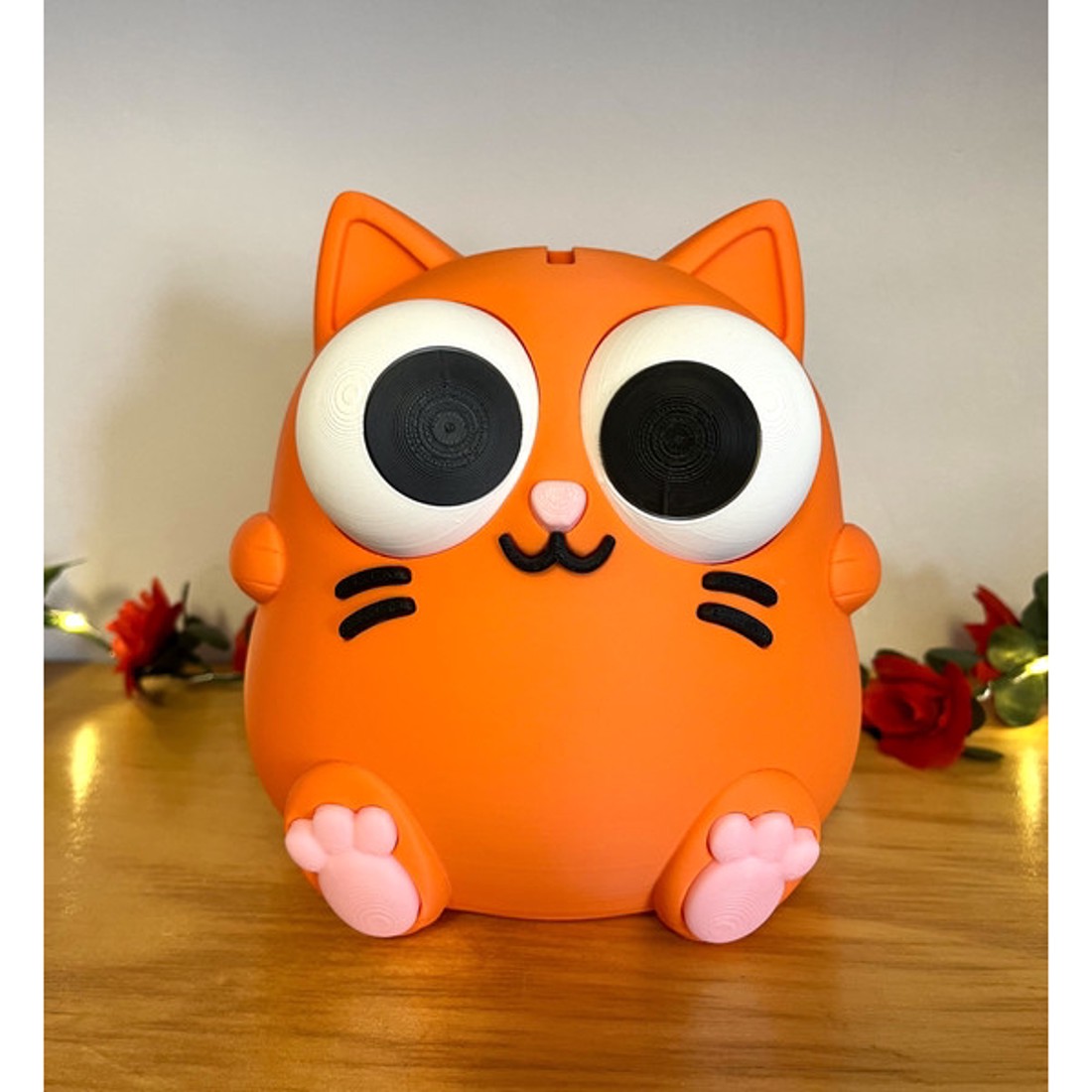 3D nyomtatott Cica Persely - otthon & életmód - tárolás & rendszerezés - Meska.hu