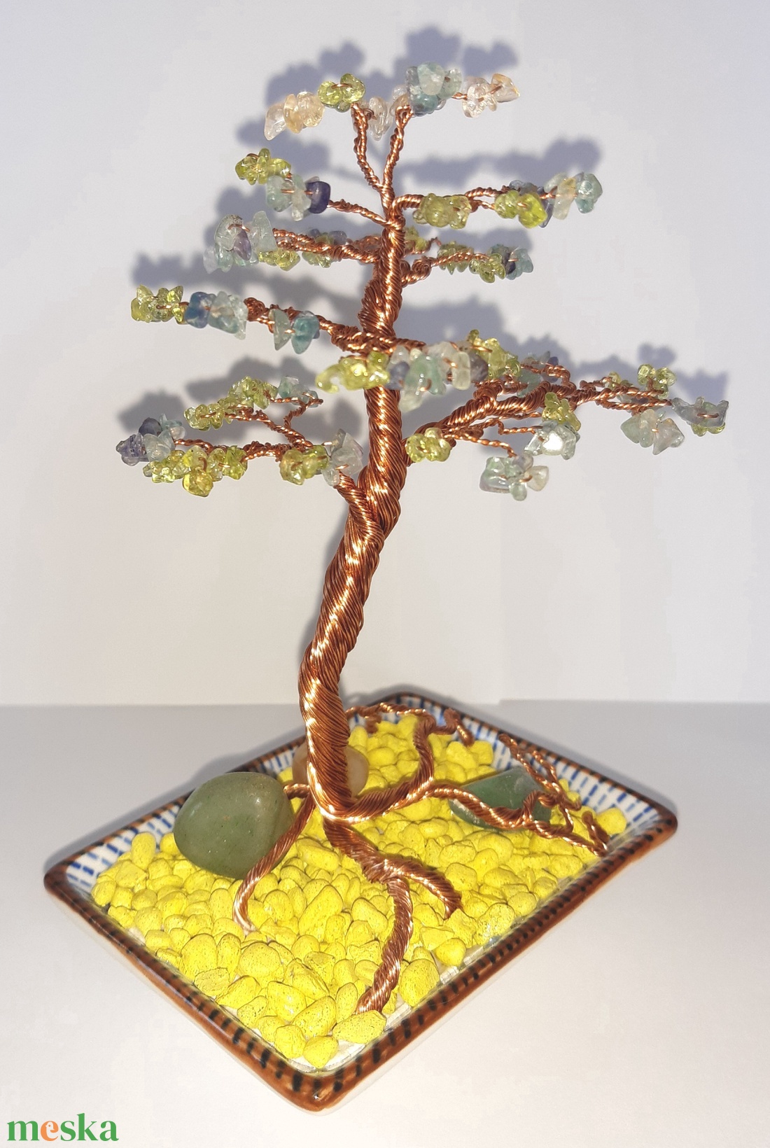 Mini bonsai ásványfa - otthon & lakás - dekoráció - asztal és polc dekoráció - gyöngyfa, ásványfa - Meska.hu Mini bonsai ásványfa - otthon & lakás - dekoráció - asztal és polc dekoráció - gyöngyfa, ásványfa - Meska.hu
