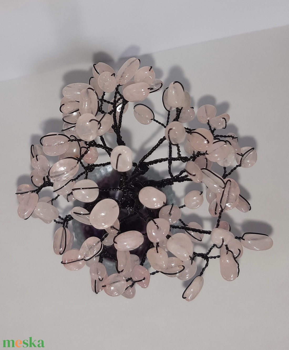 Rózsakvarc Pebble ásványfa - otthon & életmód - dekoráció - asztal és polc dekoráció - gyöngyfa, ásványfa - Meska.hu Rózsakvarc Pebble ásványfa - otthon & életmód - dekoráció - asztal és polc dekoráció - gyöngyfa, ásványfa - Meska.hu