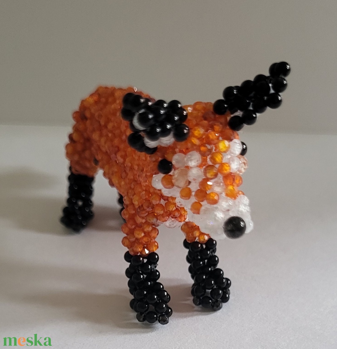 Róka - kellékek & szerszámok - ásvány alapanyag - ásvány figura - Meska.hu