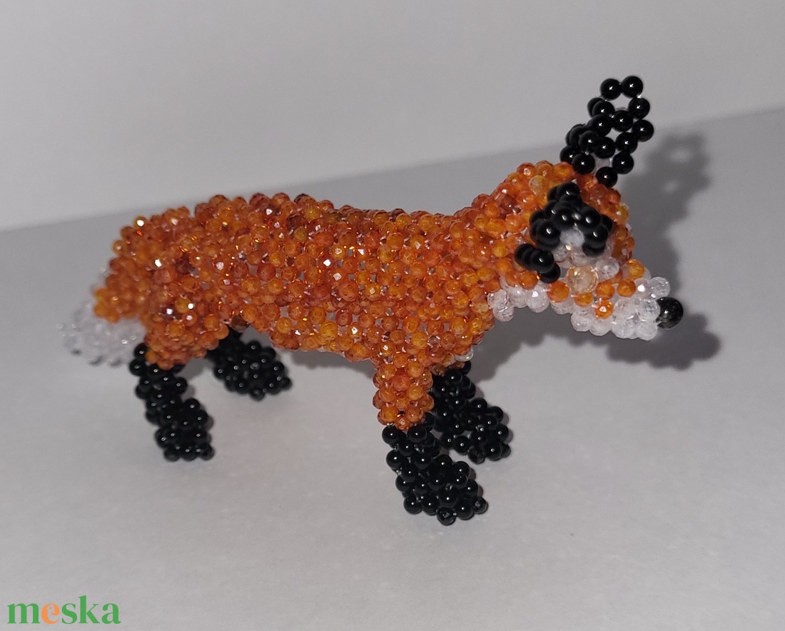 Róka - kellékek & szerszámok - ásvány alapanyag - ásvány figura - Meska.hu