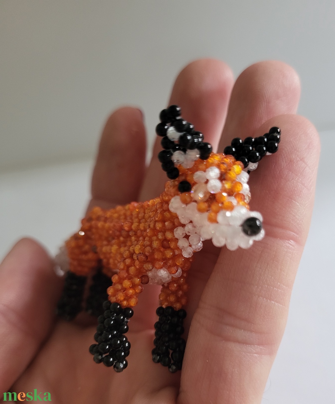 Róka - kellékek & szerszámok - ásvány alapanyag - ásvány figura - Meska.hu