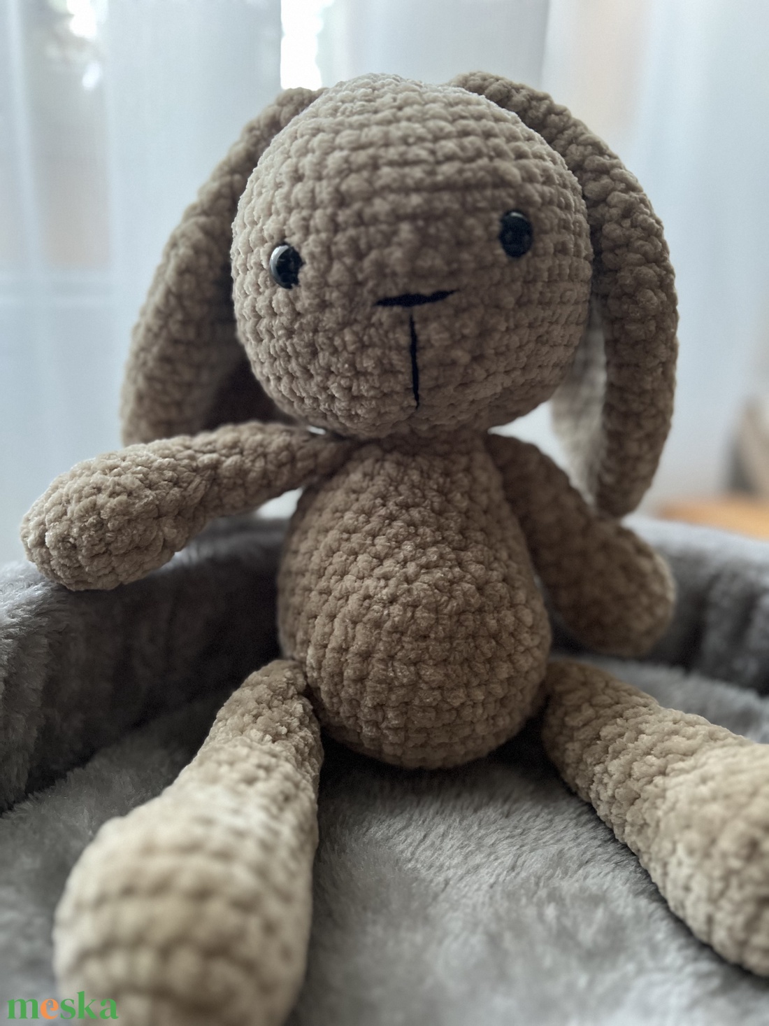 Amigurumi nyuszi - játék & sport - plüssállat & játékfigura - nyuszi - Meska.hu