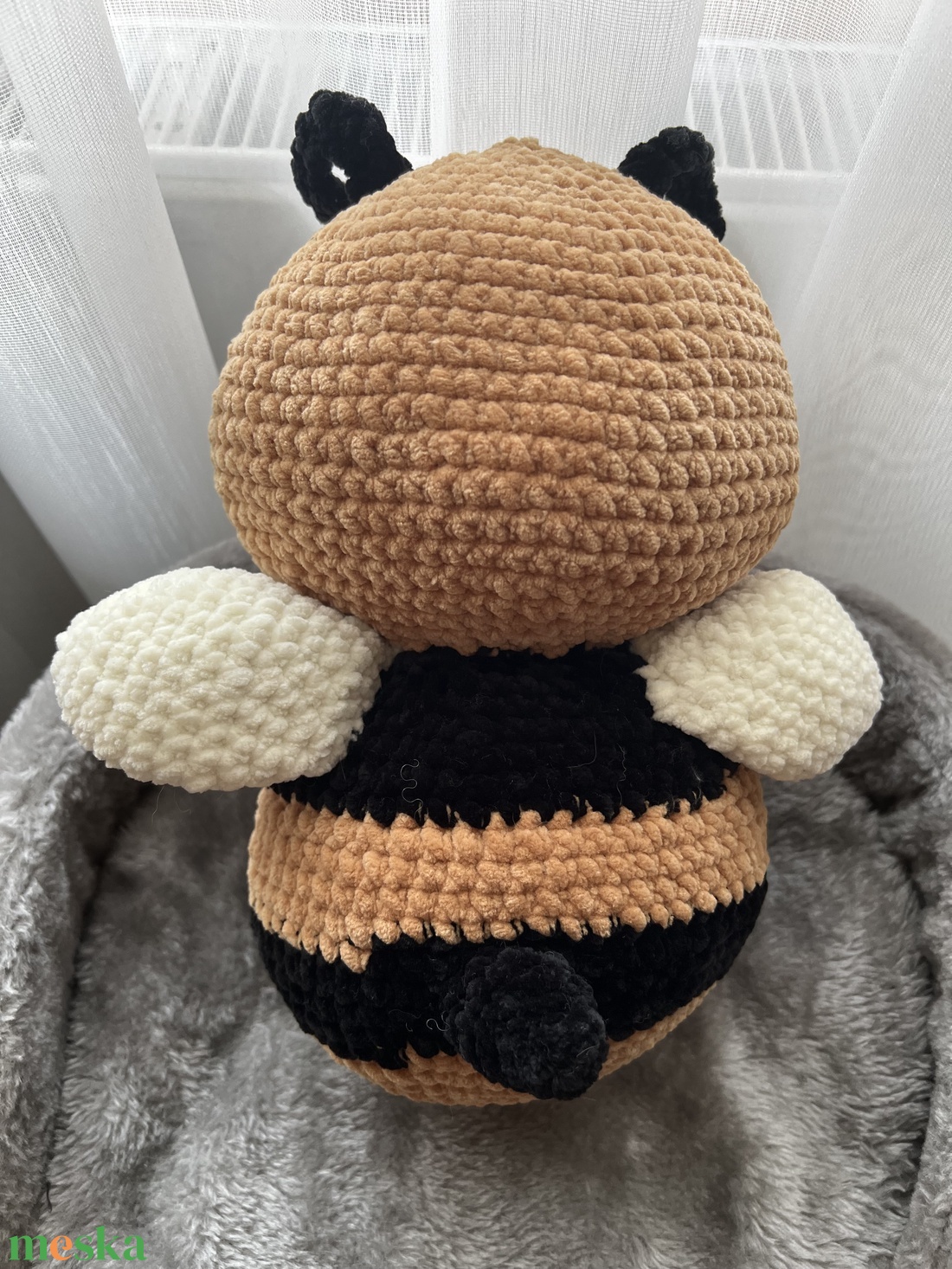 Amigurumi méhecske - játék & sport - plüssállat & játékfigura - méhecske - Meska.hu