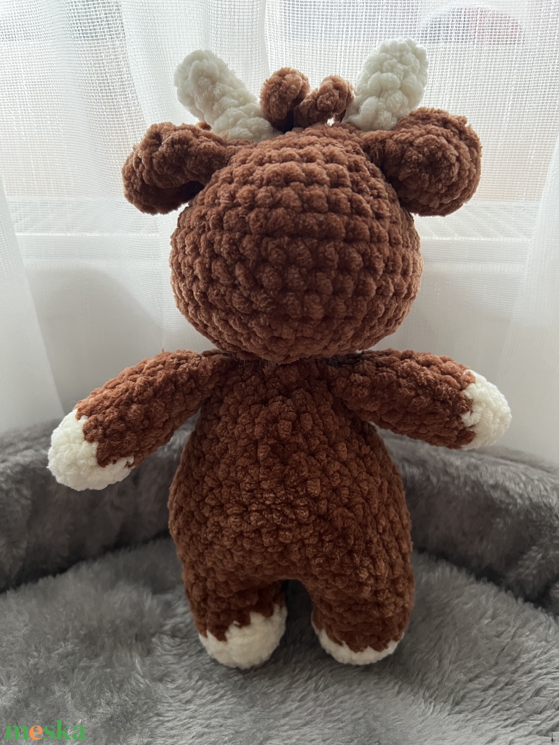 Amigurumi bika - játék & sport - plüssállat & játékfigura - boci, tehén - Meska.hu
