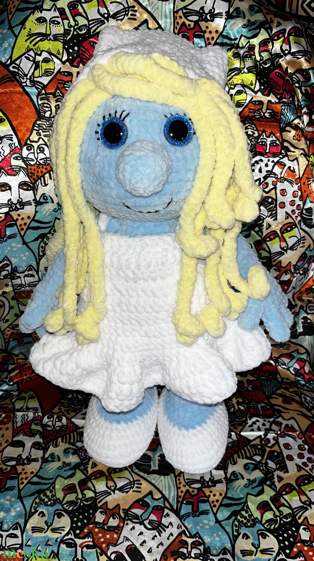 Horgolt Törpilla - játék & sport - plüssállat & játékfigura - más figura - Meska.hu