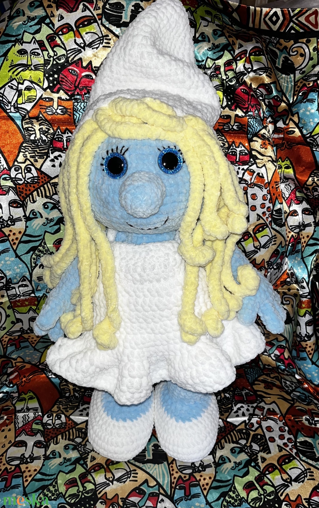 Horgolt Törpilla - játék & sport - plüssállat & játékfigura - más figura - Meska.hu