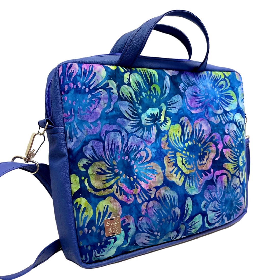 SuziartBag Kék virágos laptop táska - táska & tok - kézitáska & válltáska - válltáska - Meska.hu SuziartBag Kék virágos laptop táska - táska & tok - kézitáska & válltáska - válltáska - Meska.hu