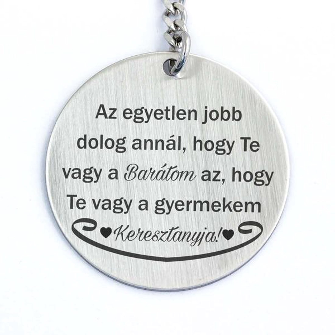 Te vagy a Barátom és Keresztanya acél medálos kulcstartó - táska & tok - kulcstartó & táskadísz - kulcstartó - Meska.hu Te vagy a Barátom és Keresztanya acél medálos kulcstartó - táska & tok - kulcstartó & táskadísz - kulcstartó - Meska.hu