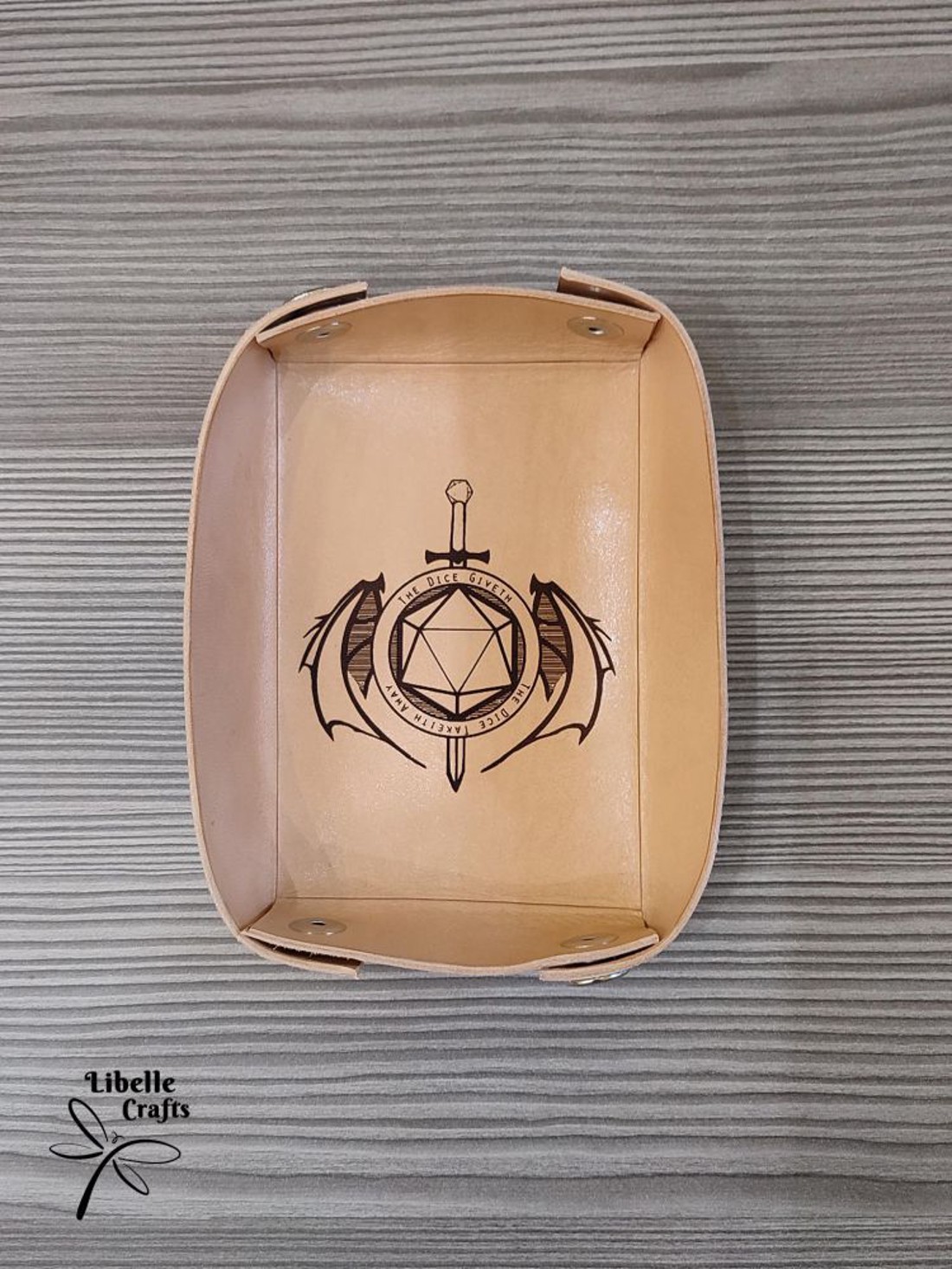 Kockás - kardos motívumos kockadobó tálca -  - Meska.hu