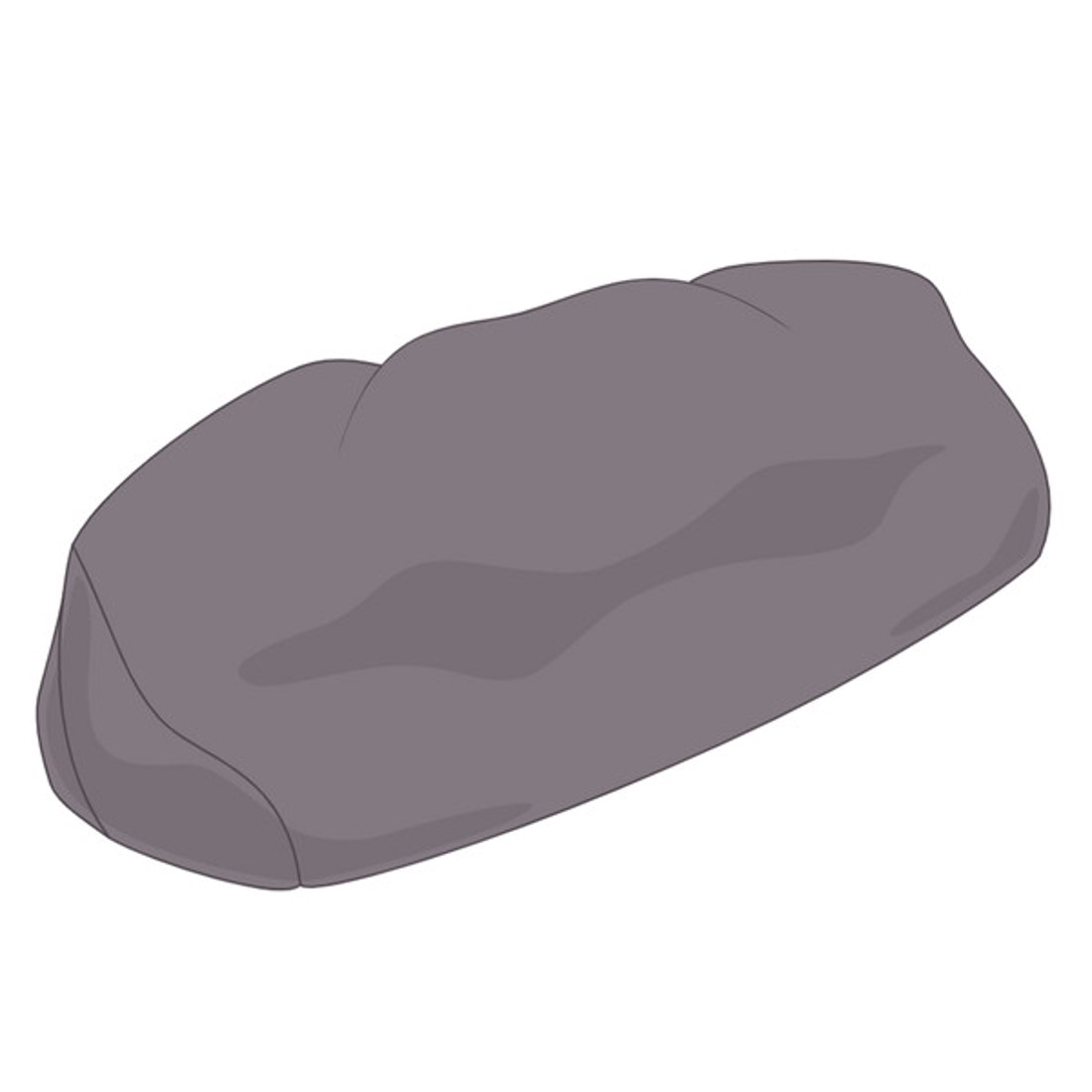 Szürke Relax Babzsák Kanapé Huzat - otthon & életmód - bútor - babzsák - babzsák huzat - Meska.hu