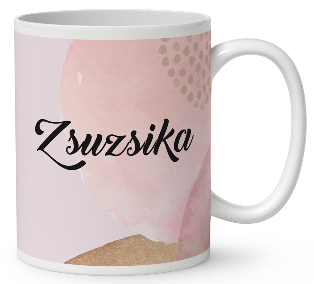 Kérd a Neveddel - Ásító cuki cicus mintás bögre - otthon & életmód - konyhafelszerelés, tálalás - tálalás - bögre & csésze - Meska.hu