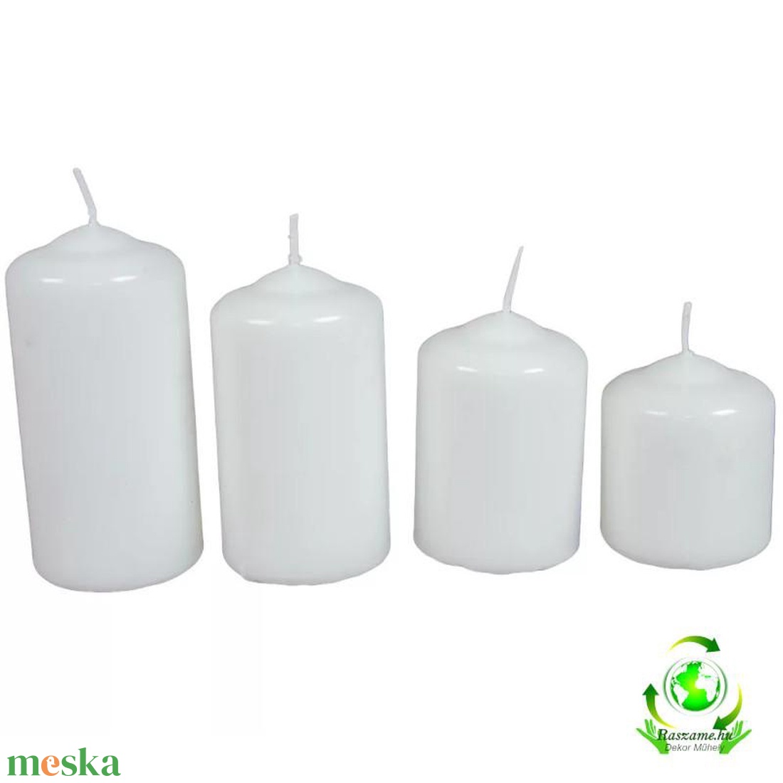Mártott 50mm lépcsős gyertya szett - fehér - kellékek & szerszámok - dekorációs kellékek - dekorációs gyertya - Meska.hu Mártott 50mm lépcsős gyertya szett - fehér - kellékek & szerszámok - dekorációs kellékek - dekorációs gyertya - Meska.hu