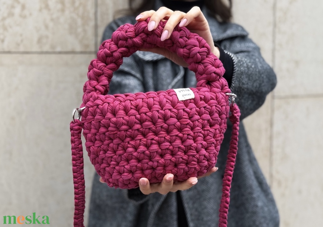 Horgolt kistáska - táska & tok - kézitáska & válltáska - kézitáska - Meska.hu