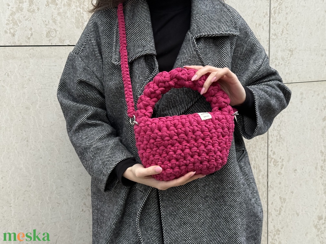 Horgolt kistáska - táska & tok - kézitáska & válltáska - kézitáska - Meska.hu