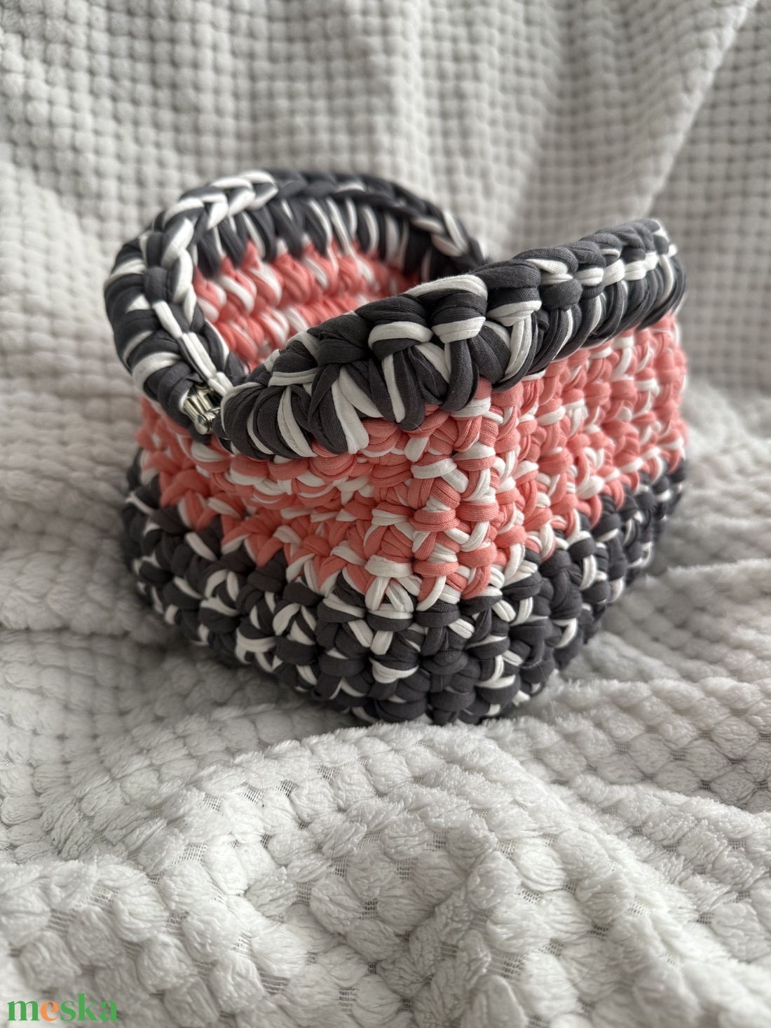 Horgolt clutch - táska & tok - neszesszer - Meska.hu