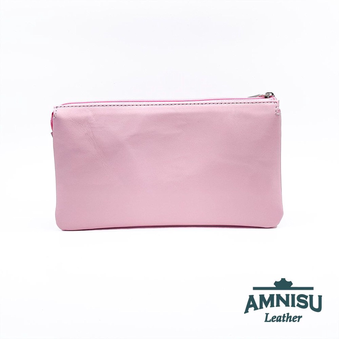 Rózsaszín - metál rózsaszín egyenes swarovski köves női pénztárca G4020-4001 -  - Meska.hu