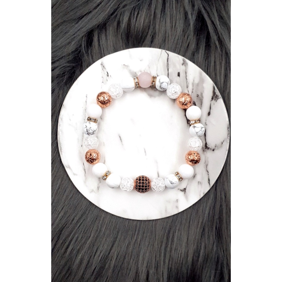 Yvonne Design LUXURY ásványkarkötő rosegold - ékszer - karkötő - ásványkarkötő - Meska.hu Yvonne Design LUXURY ásványkarkötő rosegold - ékszer - karkötő - ásványkarkötő - Meska.hu
