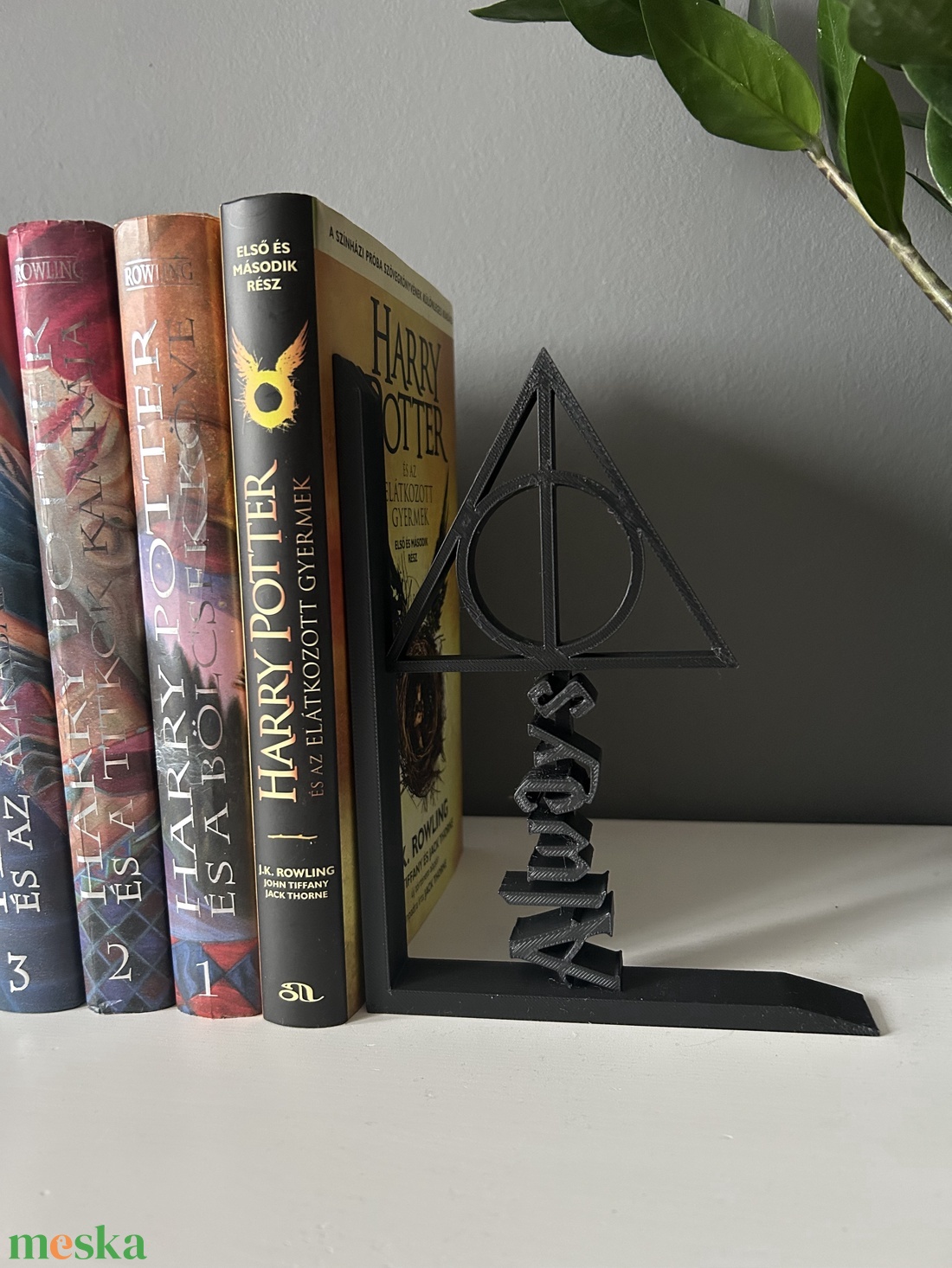 Harry Potter könyvtámasz - otthon & életmód - dekoráció - asztal és polc dekoráció - könyvtámasz - Meska.hu
