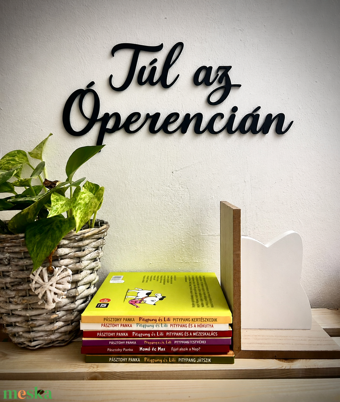 Túl az Óperencián falfelirat - baba - mama - babaszoba dekoráció - gyerekszoba falmatrica - Meska.hu