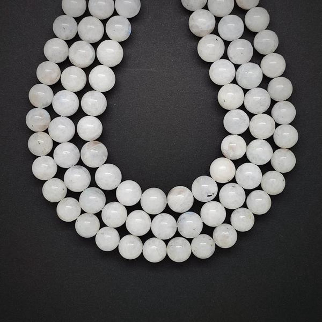 Holdkő golyó 10,5-11mm ékszerkészítő alapanyag (füzér) - kellékek & szerszámok - ásvány alapanyag - ásványfüzér - Meska.hu