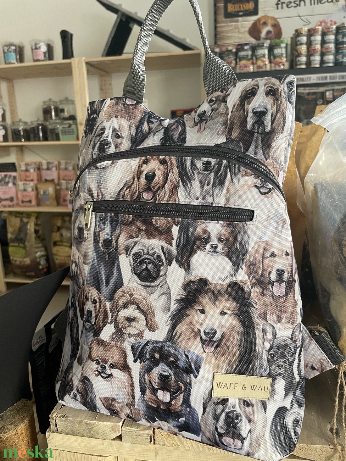 Kutyás táska - táska & tok - hátizsák - hátizsák - Meska.hu