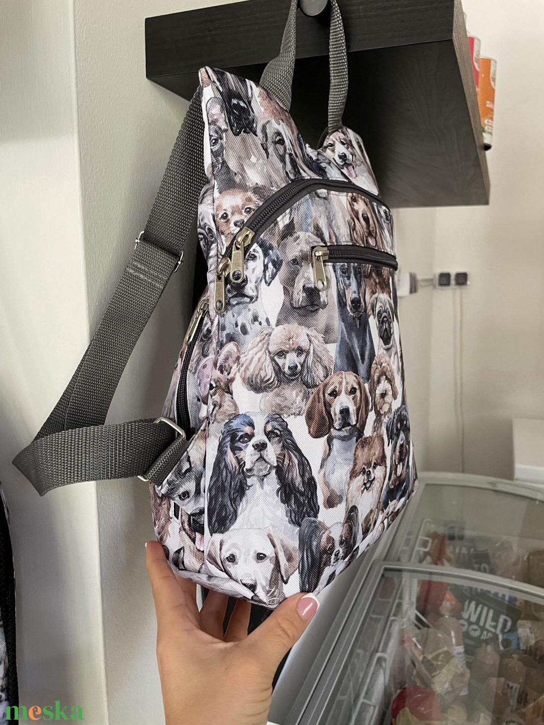 Kutyás táska - táska & tok - hátizsák - hátizsák - Meska.hu
