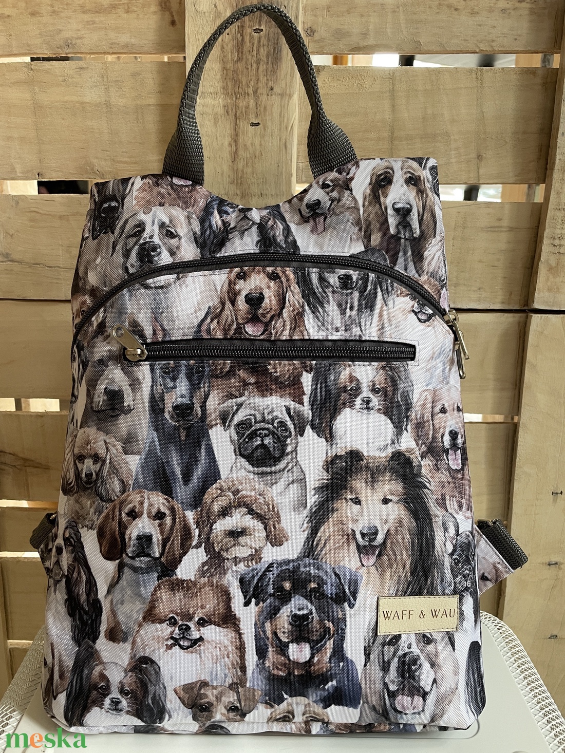 Kutyás táska - táska & tok - hátizsák - hátizsák - Meska.hu