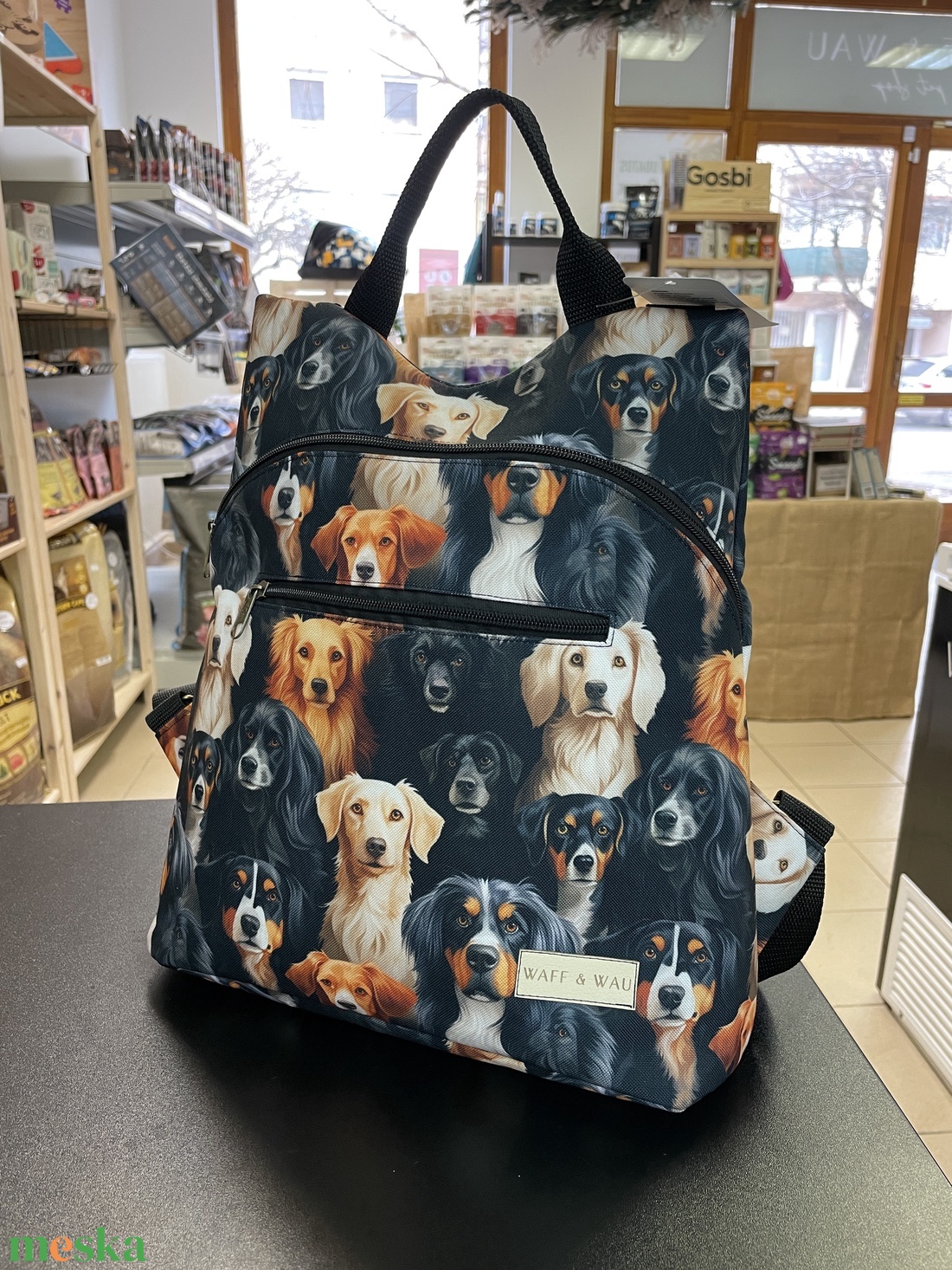 Kutyás táska - táska & tok - hátizsák - hátizsák - Meska.hu