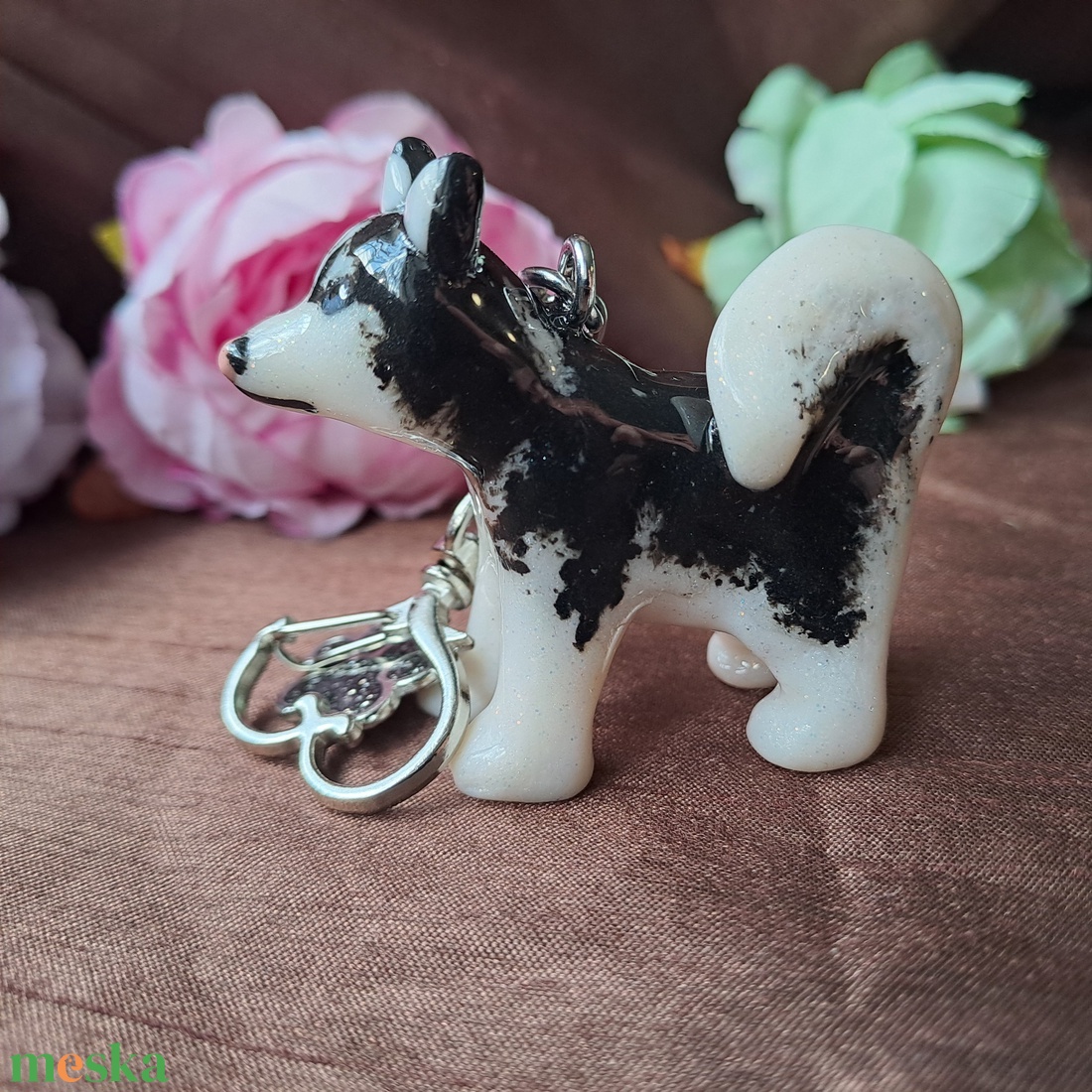 Husky/malamut kulcstartó - táska & tok - kulcstartó & táskadísz - kulcstartó - Meska.hu