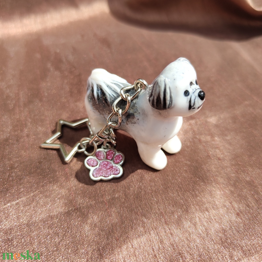 Pincsi kutyus kulcstartó - táska & tok - kulcstartó & táskadísz - kulcstartó - Meska.hu