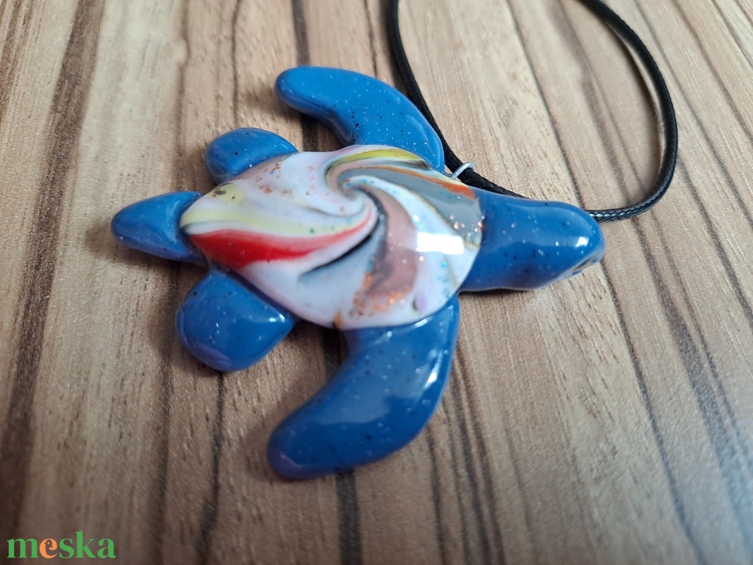 Tengeri teknős nyaklánc - ékszer - nyaklánc - medálos nyaklánc - Meska.hu