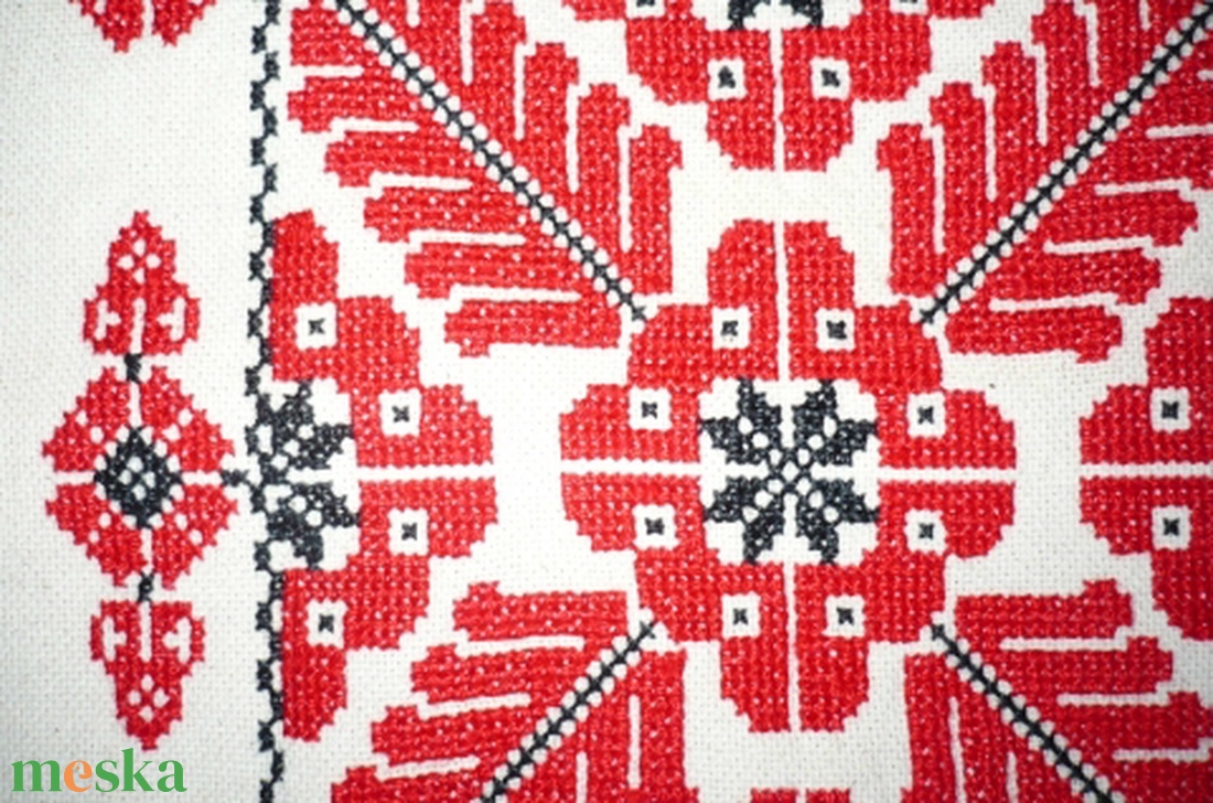  Páfrányos díszpárnahuzat  -  - Meska.hu