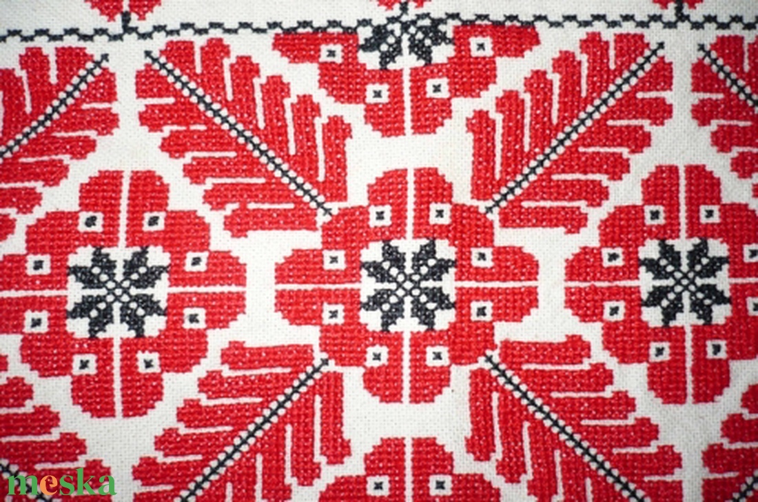  Páfrányos díszpárnahuzat  -  - Meska.hu