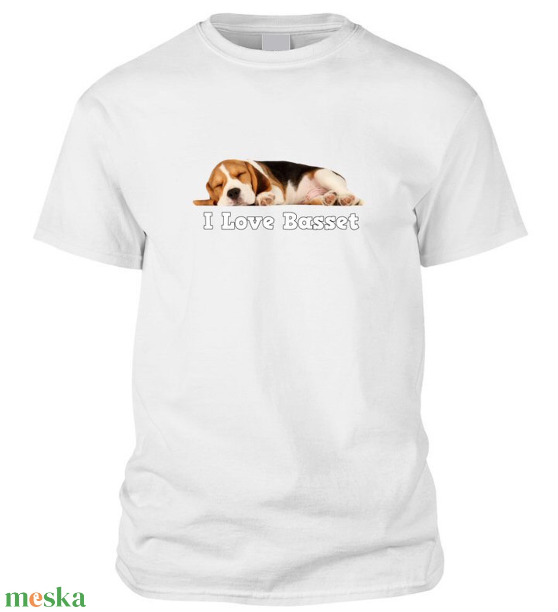 I Love Basset póló - ruha & divat - férfi ruha - póló - Meska.hu I Love Basset póló - ruha & divat - férfi ruha - póló - Meska.hu