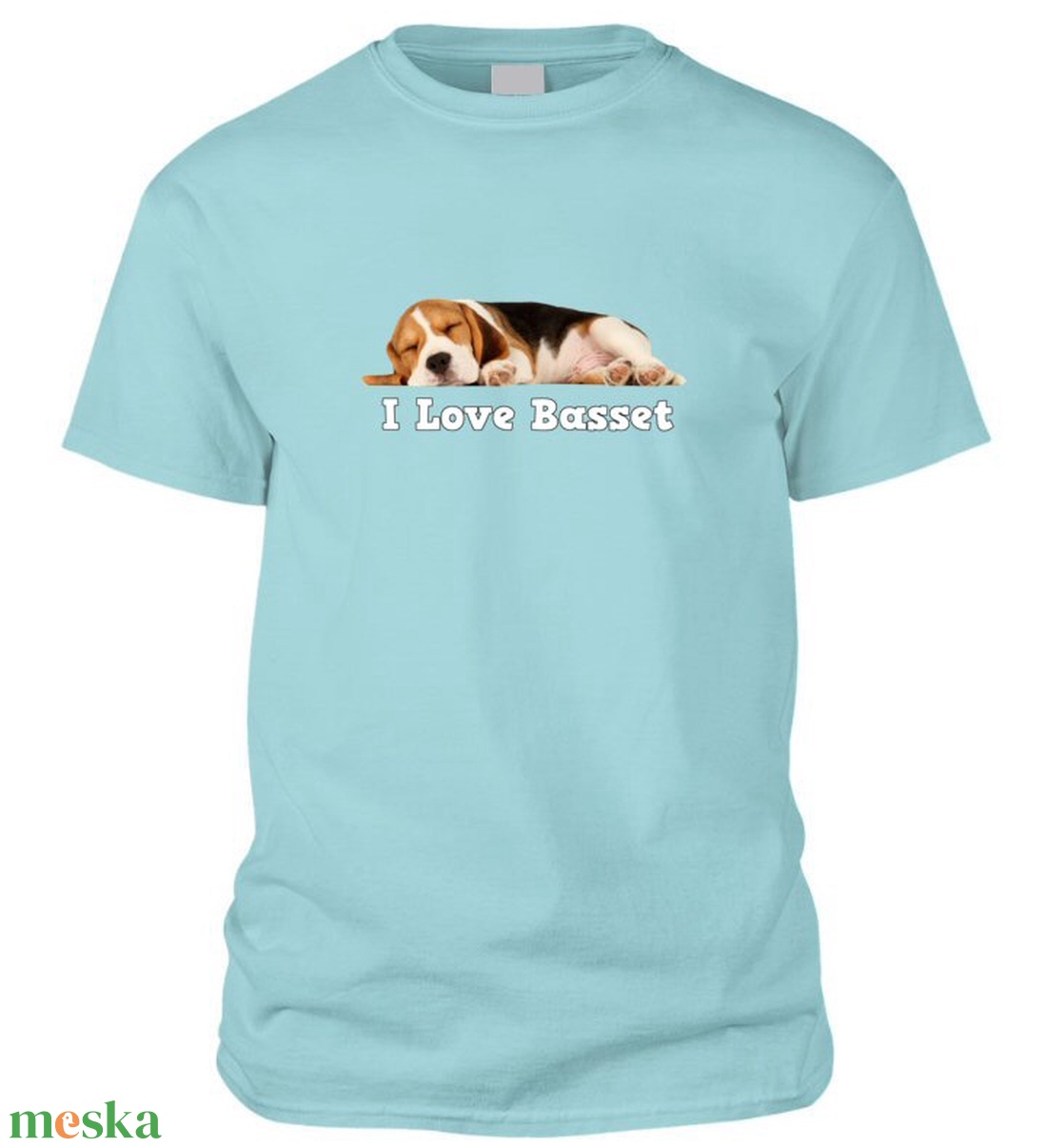 I Love Basset póló - ruha & divat - férfi ruha - póló - Meska.hu I Love Basset póló - ruha & divat - férfi ruha - póló - Meska.hu