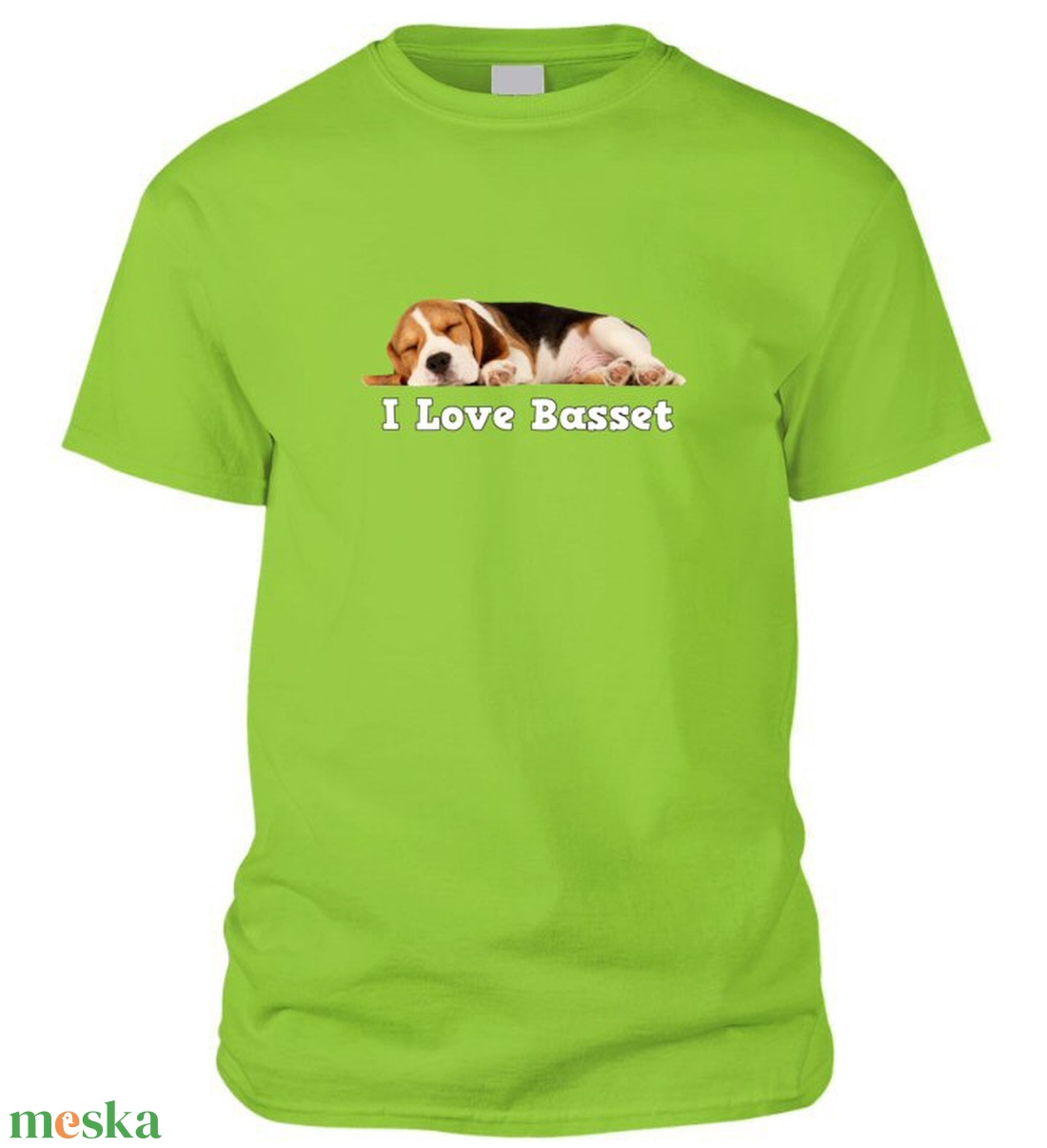 I Love Basset póló - ruha & divat - férfi ruha - póló - Meska.hu I Love Basset póló - ruha & divat - férfi ruha - póló - Meska.hu