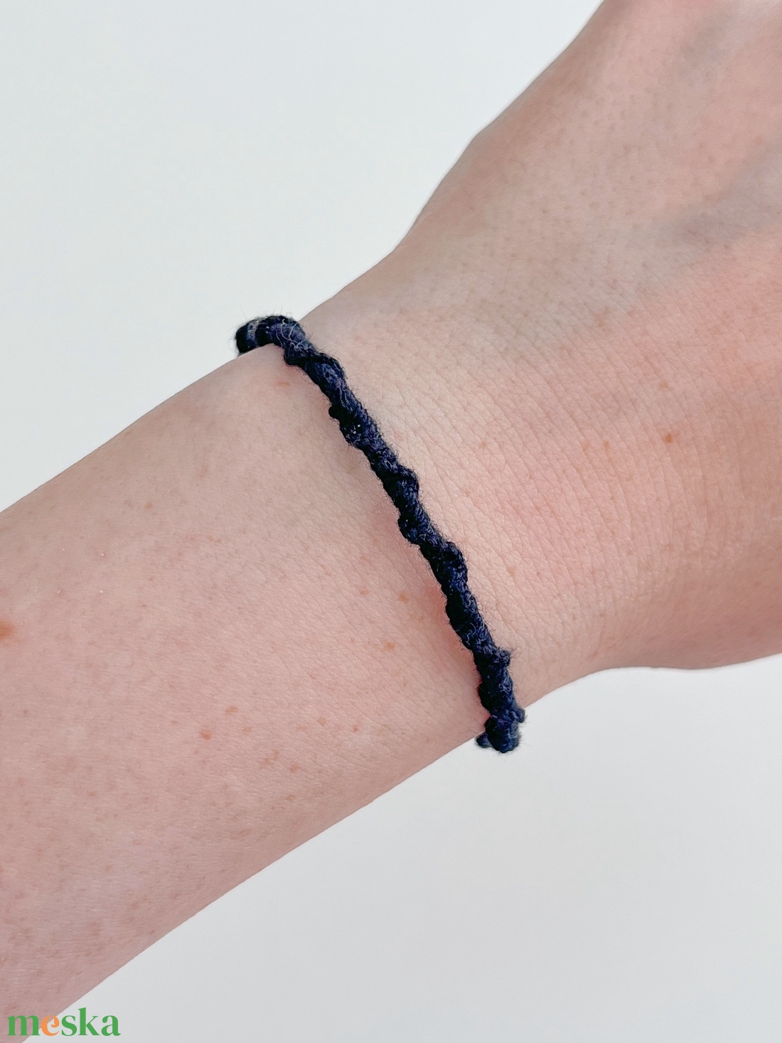 Spirálos karkötő - Onyx - ékszer - karkötő - fonott karkötő - Meska.hu