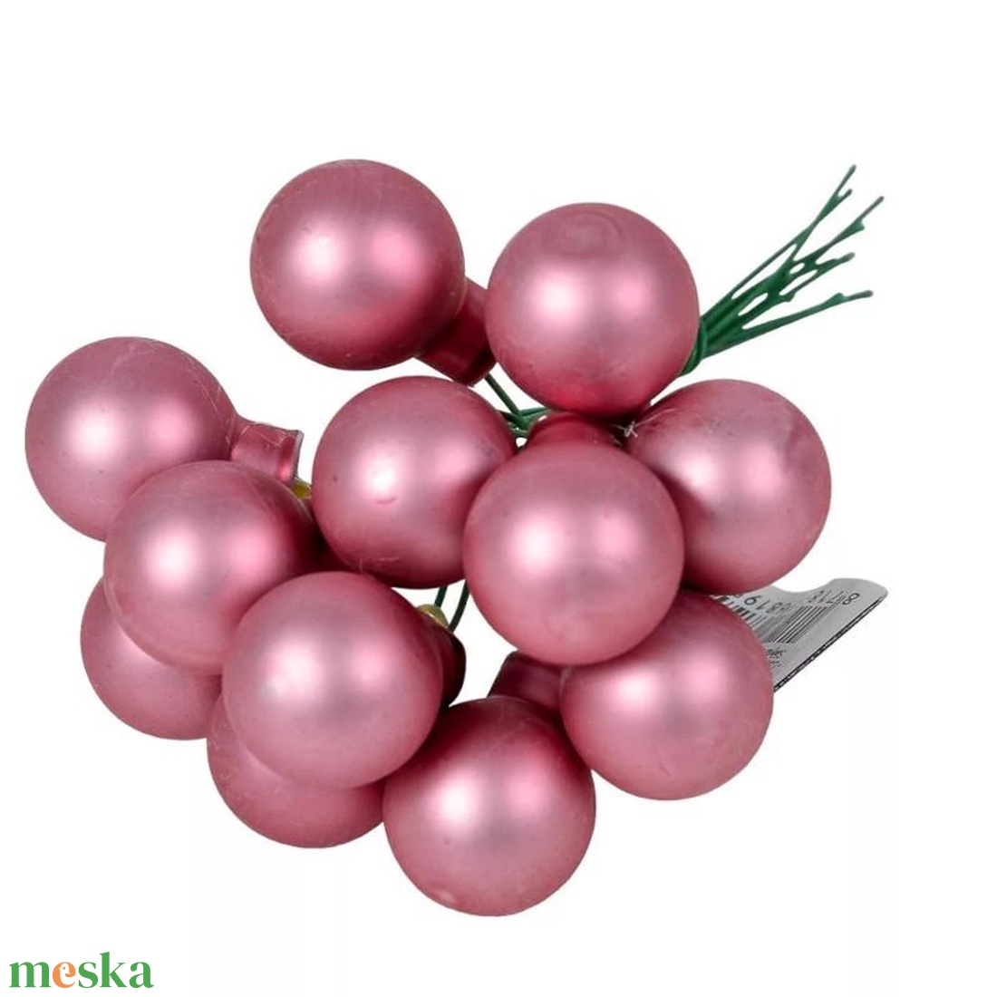 Üveggömb pick 2 cm - bársony rózsaszín - matt 12 db - kellékek & szerszámok - dekorációs kellékek - üveggömb pick - Meska.hu Üveggömb pick 2 cm - bársony rózsaszín - matt 12 db - kellékek & szerszámok - dekorációs kellékek - üveggömb pick - Meska.hu