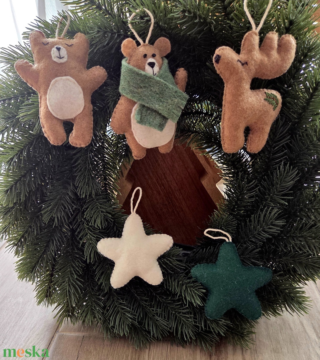 Karácsonyfa díszek csomagban  - karácsony - karácsonyi lakásdekoráció - karácsonyfadíszek - Meska.hu