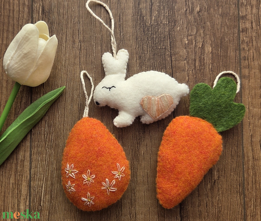 Húsvéti díszek csomagban - ünnepi díszek, dekorációk - húsvéti díszek és dekorációk - húsvéti tojásfadíszek - Meska.hu