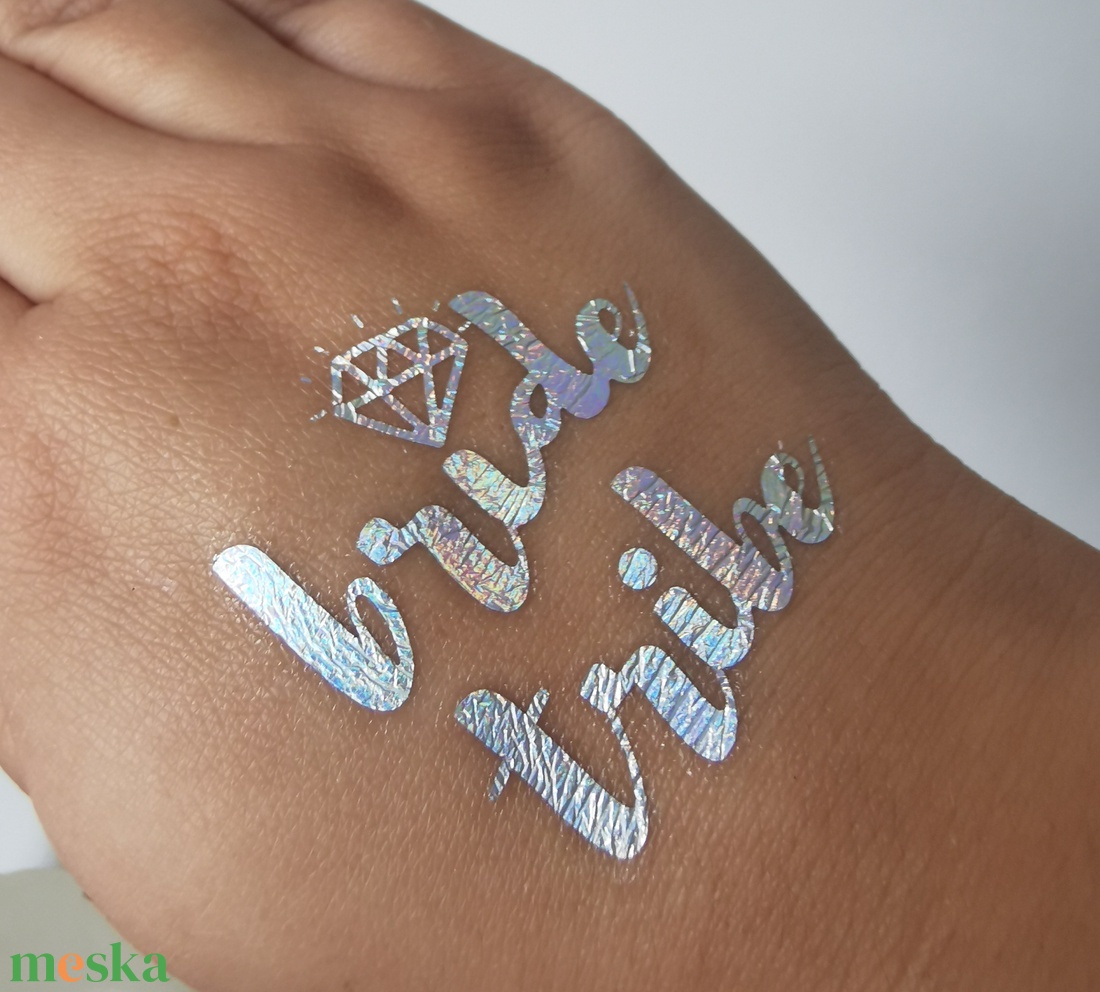 Lánybúcsús tetoválás Hologrammos - esküvő - lánybúcsú - Meska.hu