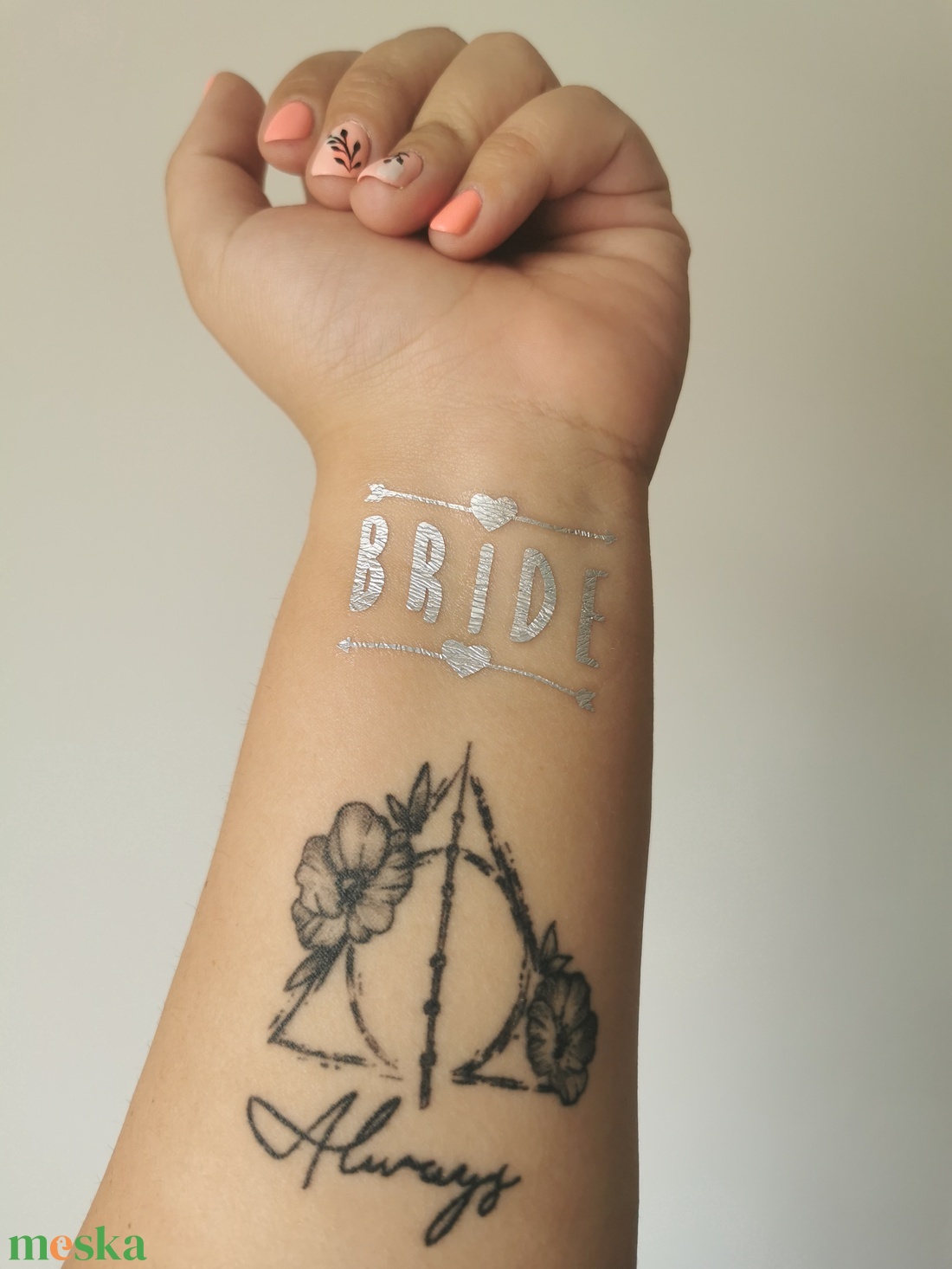 Lánybúcsús tetoválás Hologrammos - esküvő - lánybúcsú - Meska.hu