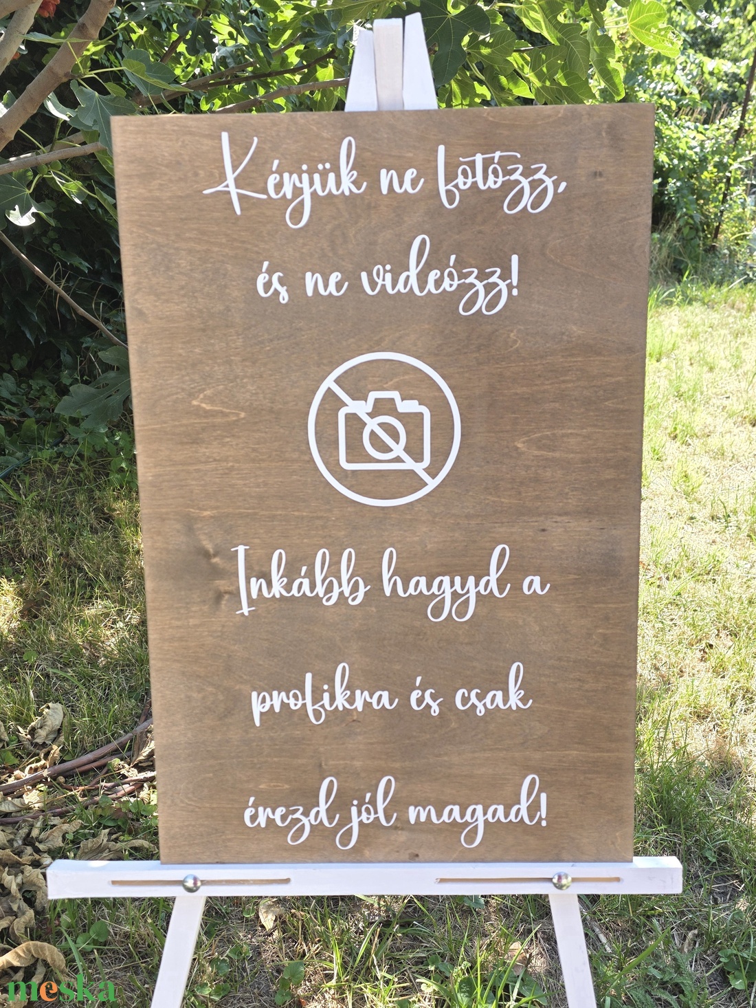 Kérjük ne fotózz- tábla 60x40cm - esküvő - dekoráció - tábla & jelzés - Meska.hu Kérjük ne fotózz- tábla 60x40cm - esküvő - dekoráció - tábla & jelzés - Meska.hu