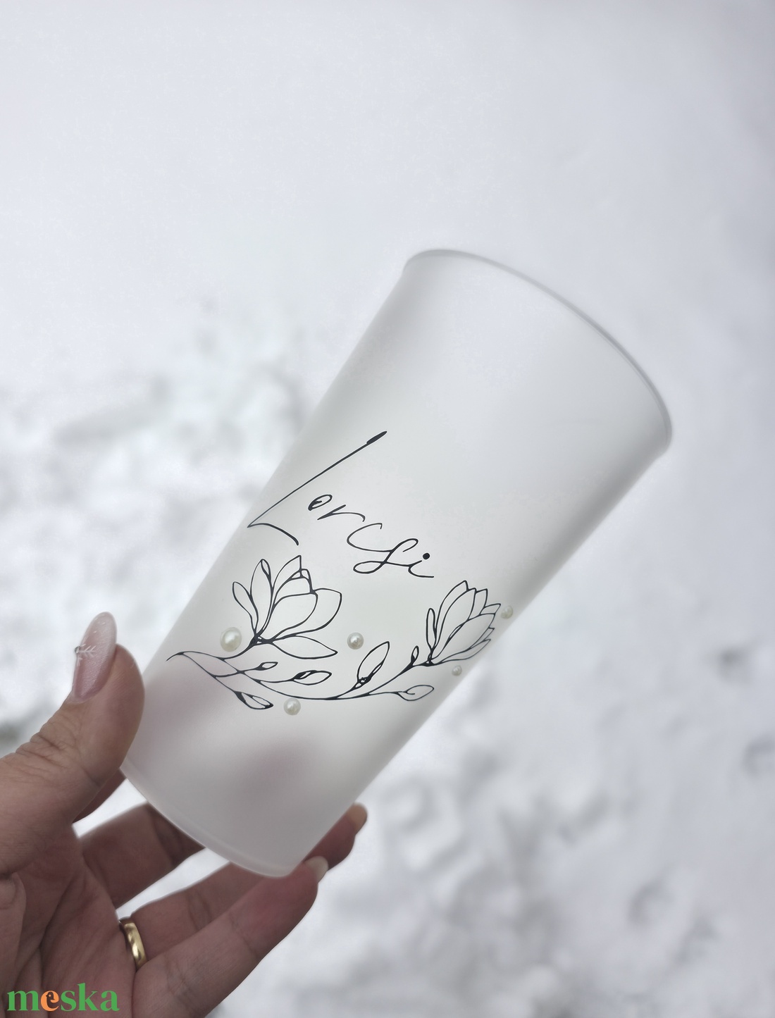 Gyöngyös repohár - otthon & életmód - konyhafelszerelés, tálalás - tálalás - pohár - Meska.hu