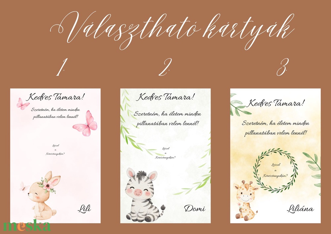 Keresztszülő felkérő szett - repohárral, kaparós sorsjeggyel - baba - mama - keresztelő kellékek - keresztszülő felkérő - Meska.hu