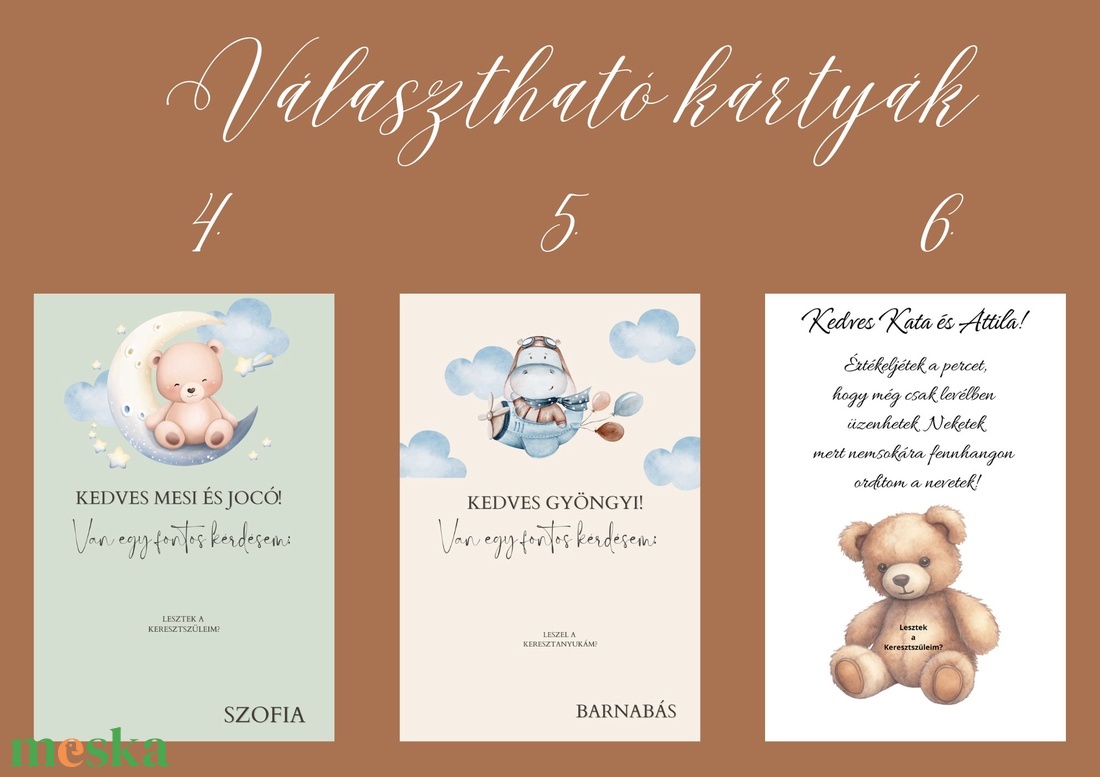 Keresztszülő felkérő szett - borospohárral, kaparós sorsjeggyel - baba - mama - keresztelő kellékek - keresztszülő felkérő - Meska.hu