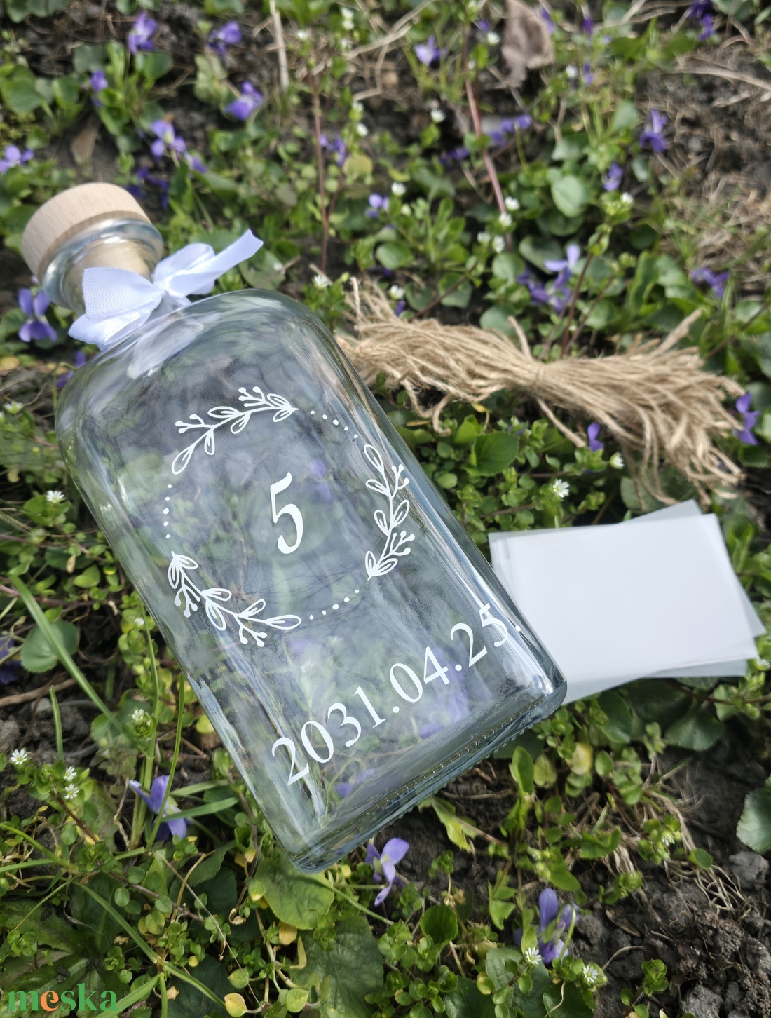 Esküvői idő kapszula - esküvő - emlék & ajándék - vendégkönyv - Meska.hu