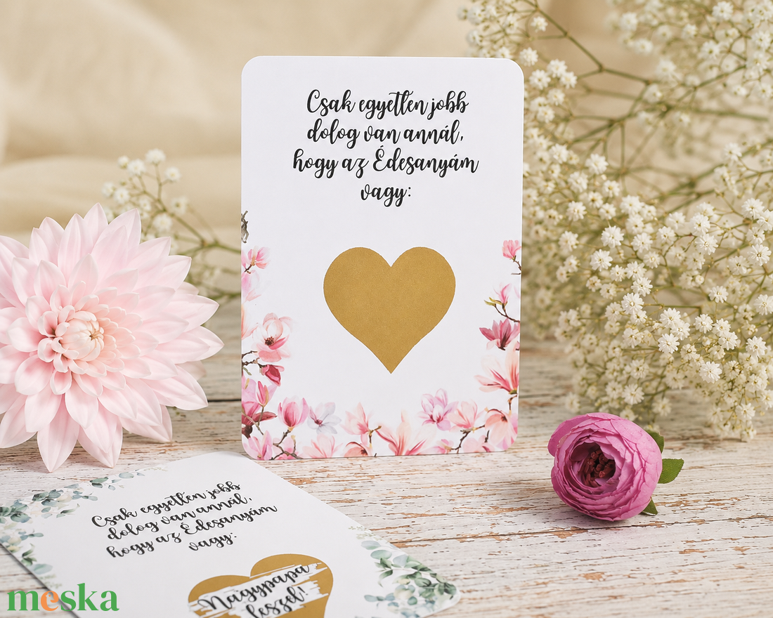 Baba bejelentő kaparós sorsjegy - baba - mama - babaemlékek - bababejelentők - Meska.hu