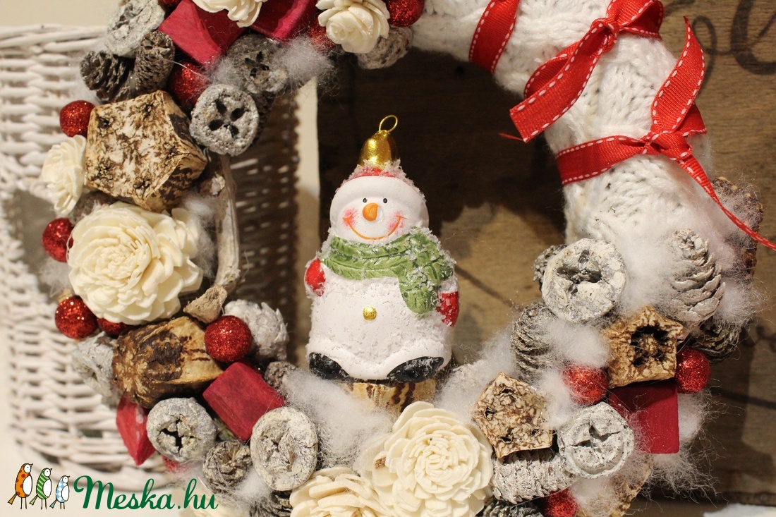 Piros-fehér hóemberes karácsonyi KOPOGTATÓ, ajtódísz, koszorú - karácsony - adventi díszek - adventi ajtódísz - Meska.hu Piros-fehér hóemberes karácsonyi KOPOGTATÓ, ajtódísz, koszorú - karácsony - adventi díszek - adventi ajtódísz - Meska.hu